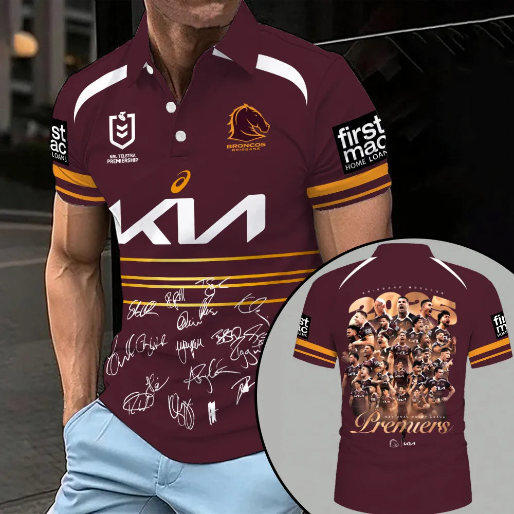 Brisbane Broncos 2025 Premiers 3D Apparel – MAITM13614