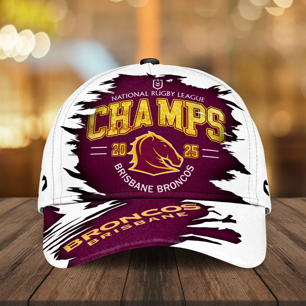 Brisbane Broncos 2025 Premiers Classic Cap – MAITM13256