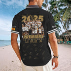 Brisbane Broncos 2025 Premiership Short Sleeve Button-Down Shirt – MAITM13505