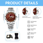 Brisbane Broncos 2025 Premiership Alloy Luxury Quartz Watch – TANTN17612