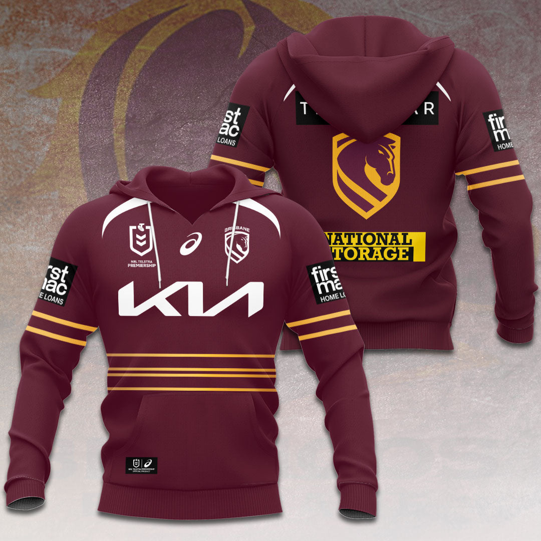 Brisbane Broncos 2026 3D Apparel – HOATT14841