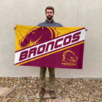 Brisbane Broncos 3D Double-side House Flag – HOATT13585