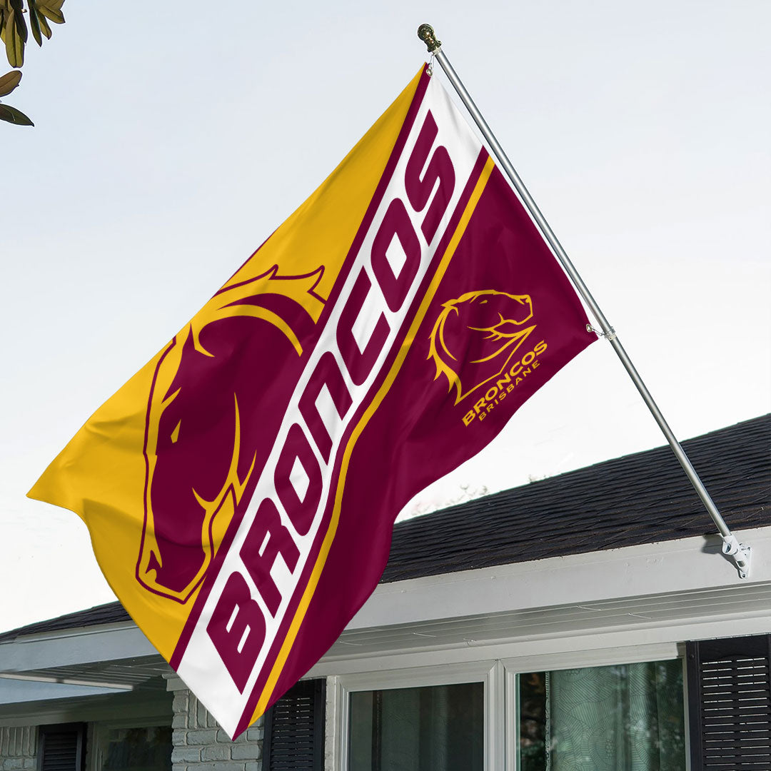 Brisbane Broncos 3D Double-side House Flag – HOATT13585