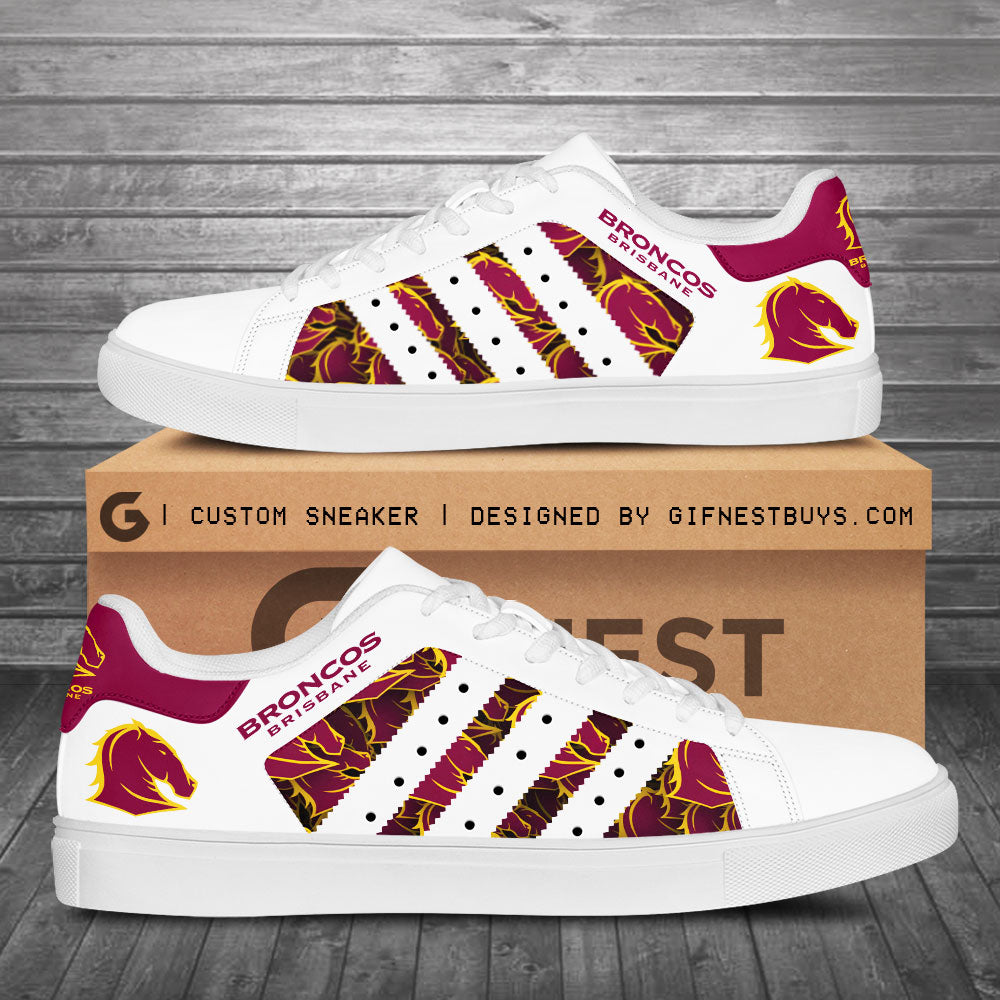 Brisbane Broncos Custom SS Shoes – VANDH 3233.1