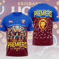 Brisbane Lions 2026 AFL Premiers 3D Apparel – TMTHU9631
