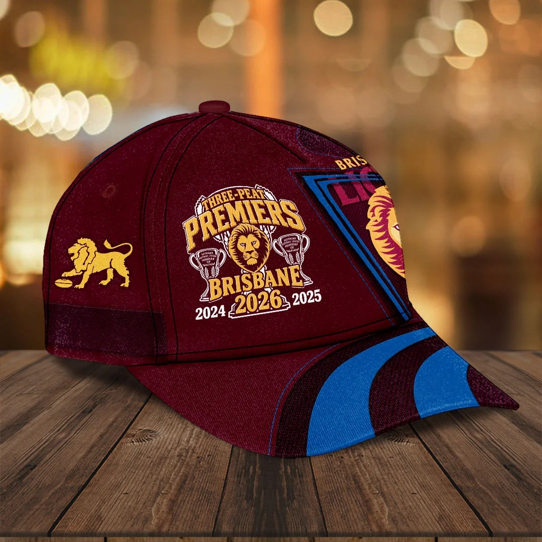 Brisbane Lions 2026 AFL Premiers Classic Cap – HOATT21529