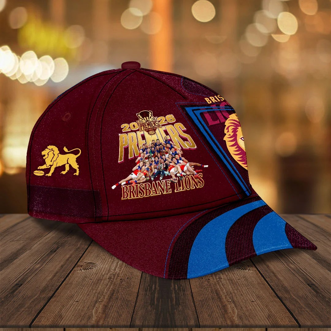 Brisbane Lions 2026 AFL Premiers Classic Cap – HOATT21530