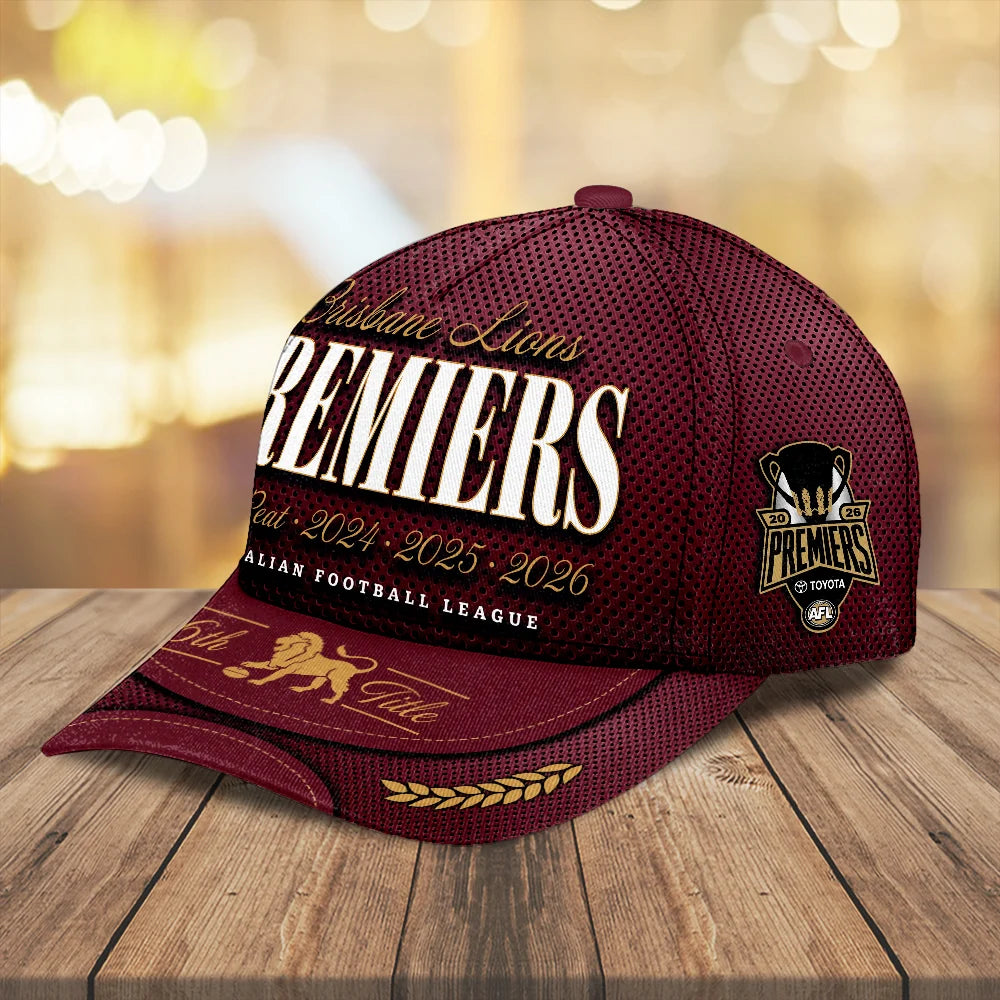 Brisbane Lions 2026 AFL Premiers Classic Cap – MAITM15282