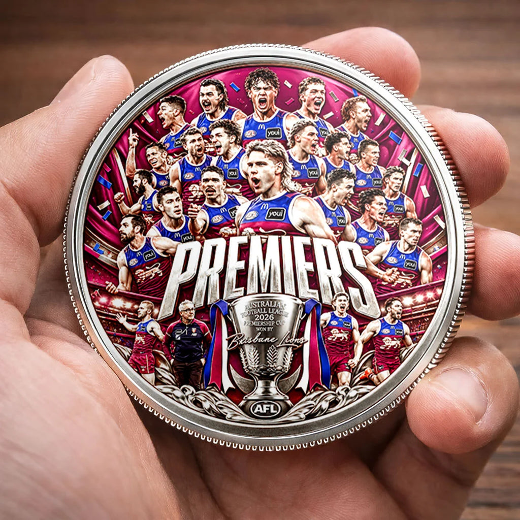 Brisbane Lions 2026 AFL Premiers Commemorative Coin – HOATT21344