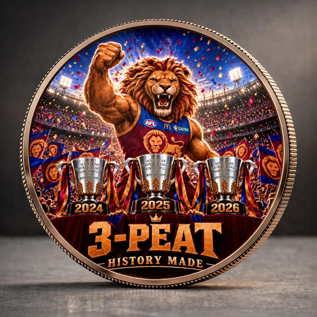 Brisbane Lions 2026 AFL Premiers Commemorative Coin – MAITM15329