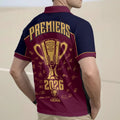 Brisbane Lions 2026 AFL Premiers Zip Polo Shirt – TMTHU9622