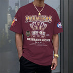 Brisbane Lions 2026 AFL Premiers 3D Apparel – MAITM15273
