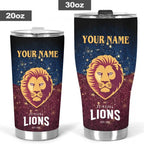 Personalized Brisbane Lions Tumbler Cup – VANDH 3190