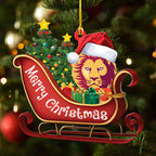 Brisbane Lions Custom Shape 1-sided Acrylic Ornament – MAITM 8337