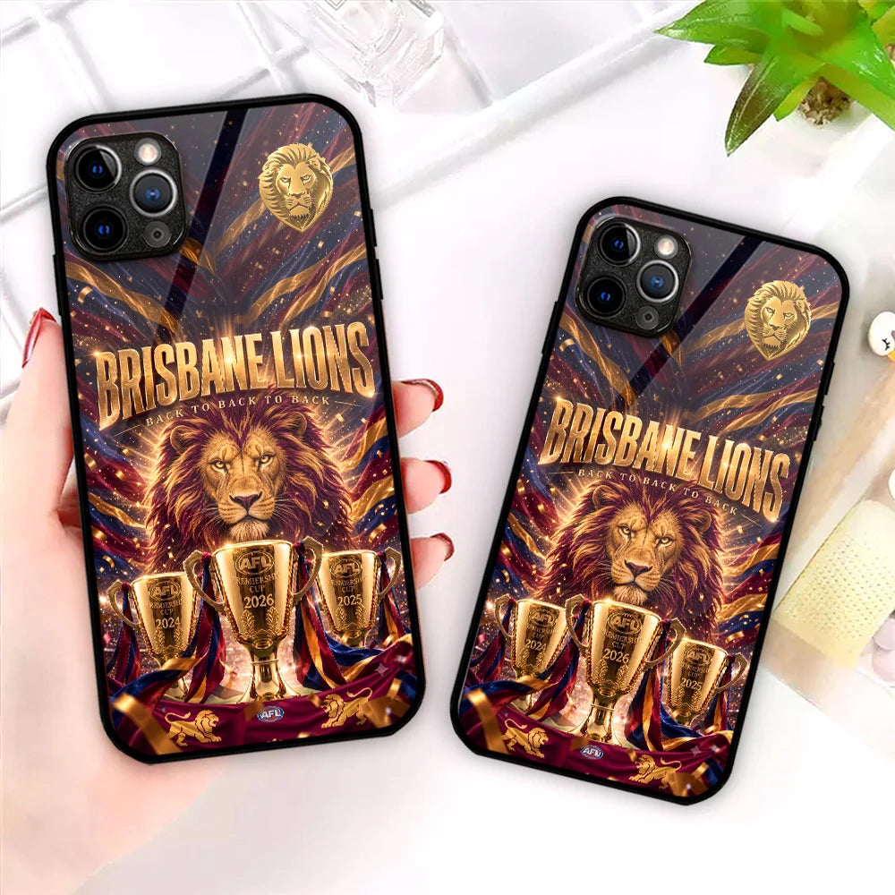 Brisbane Lions Threepeat Premiers Phone Case – TMTHU9586