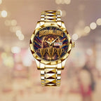 Brisbane Lions Threepeat Premiers Alloy Luxury Quartz Watch – TMTHU9756