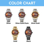 Brisbane Lions Threepeat Premiers Alloy Luxury Quartz Watch – TMTHU9804