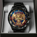 Brisbane Lions Threepeat Premiers Black Stainless Steel Watch – TMTHU9739