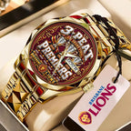Brisbane Lions Threepeat Premiers Alloy Luxury Quartz Watch – TMTHU9644