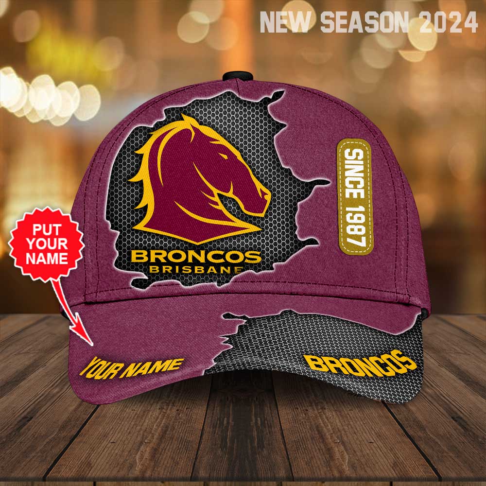 Personalized Brisbane Broncos Classic Cap – TANTN 3911