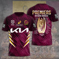 Brisbane Broncos 2025 Premiership 3D Apparel – TANTN18320
