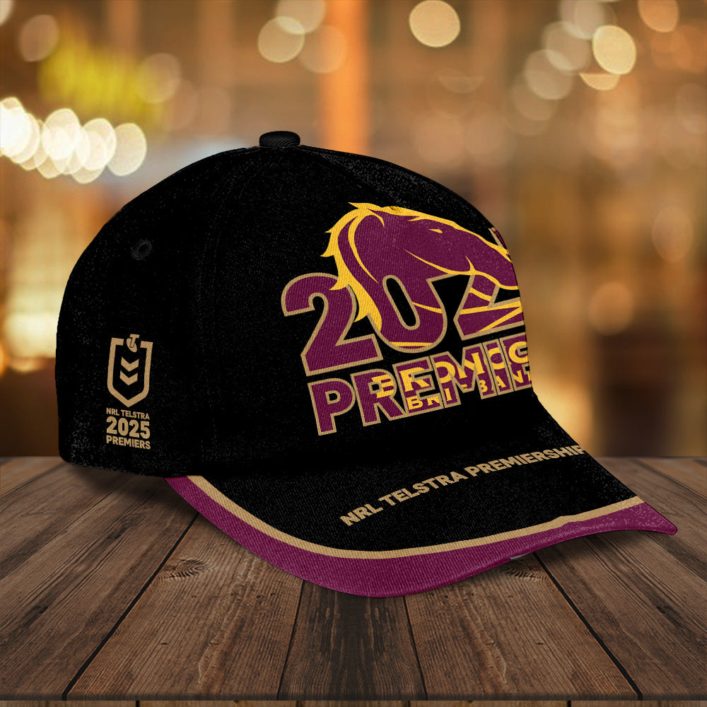 Brisbane Broncos 2025 Premiership Classic Cap – TANTN17156