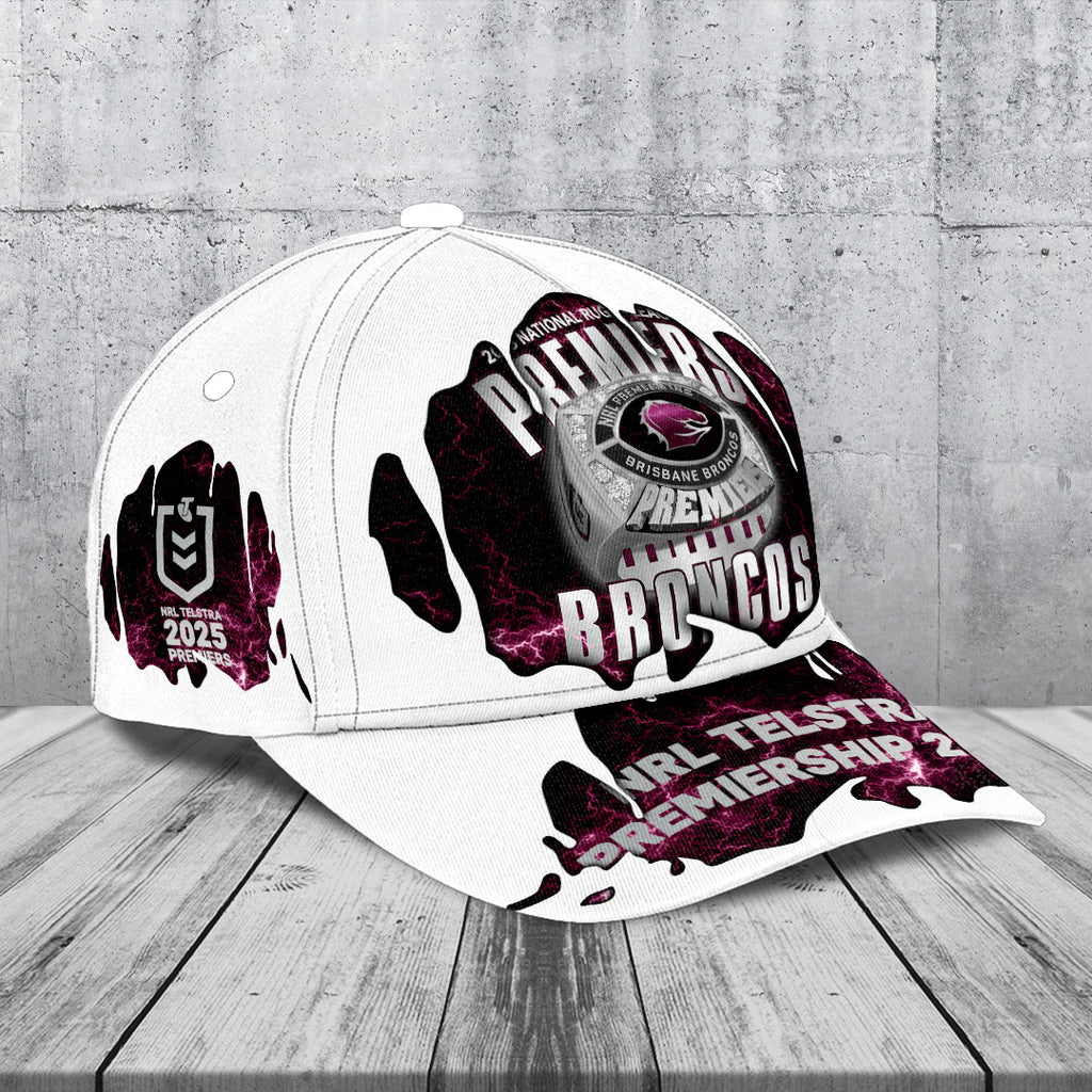 Brisbane Broncos 2025 Premiership Classic Cap – TANTN17201