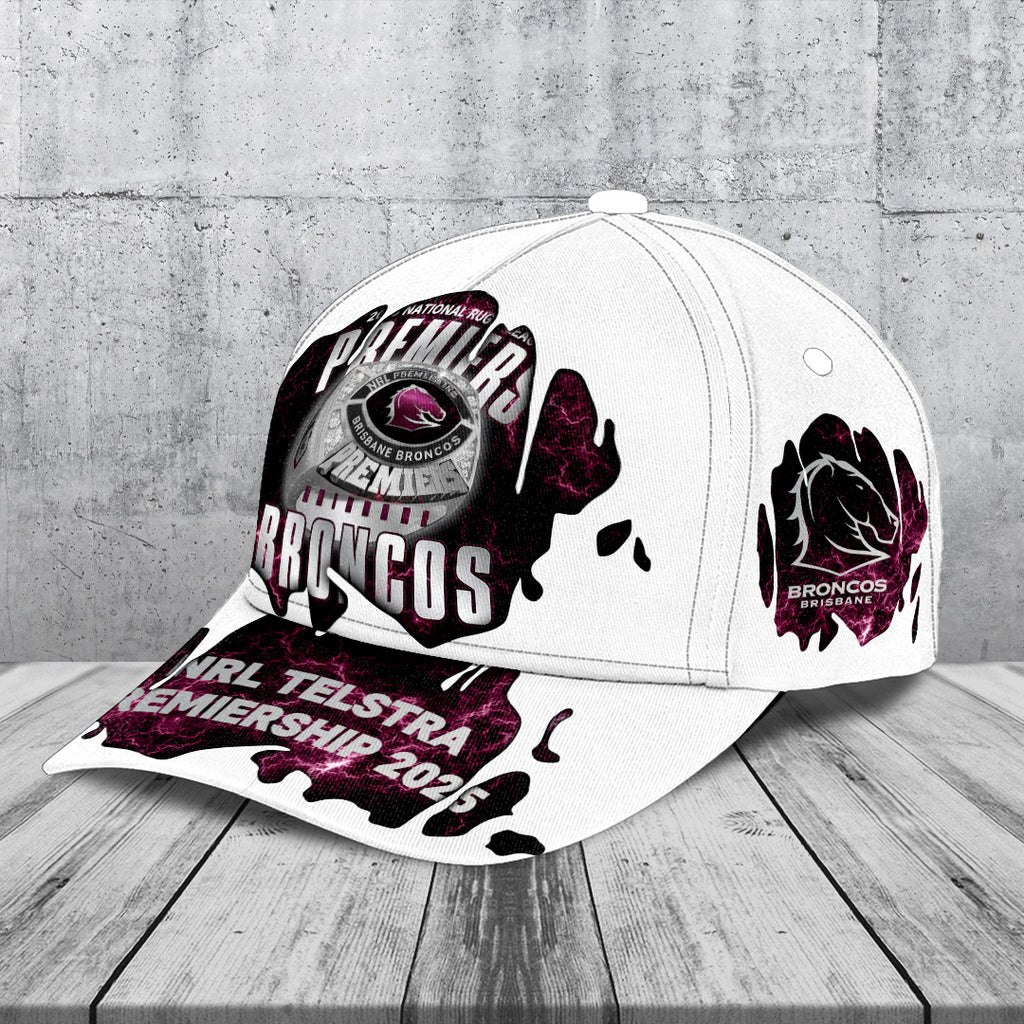 Brisbane Broncos 2025 Premiership Classic Cap – TANTN17201