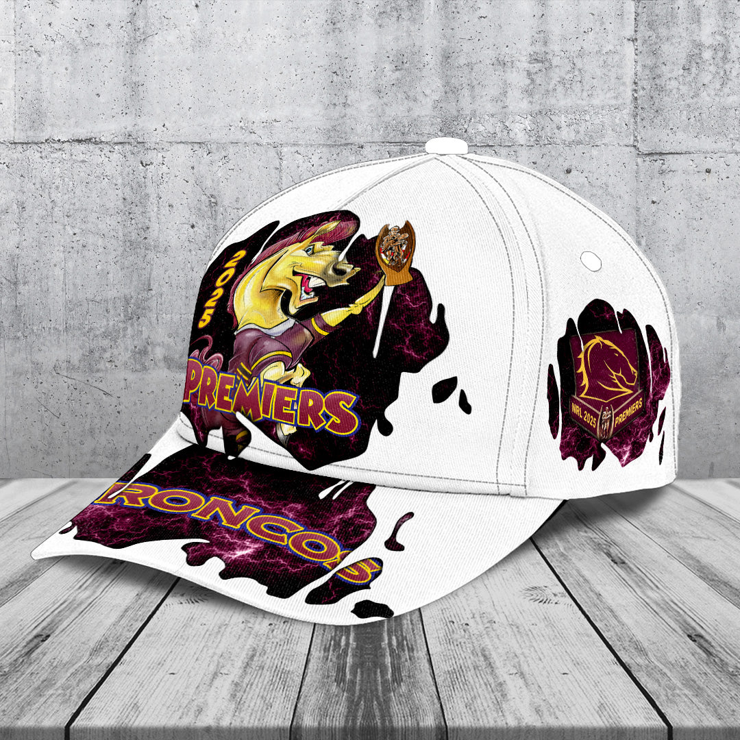 Brisbane Broncos 2025 Premiership Classic Cap – TANTN17290