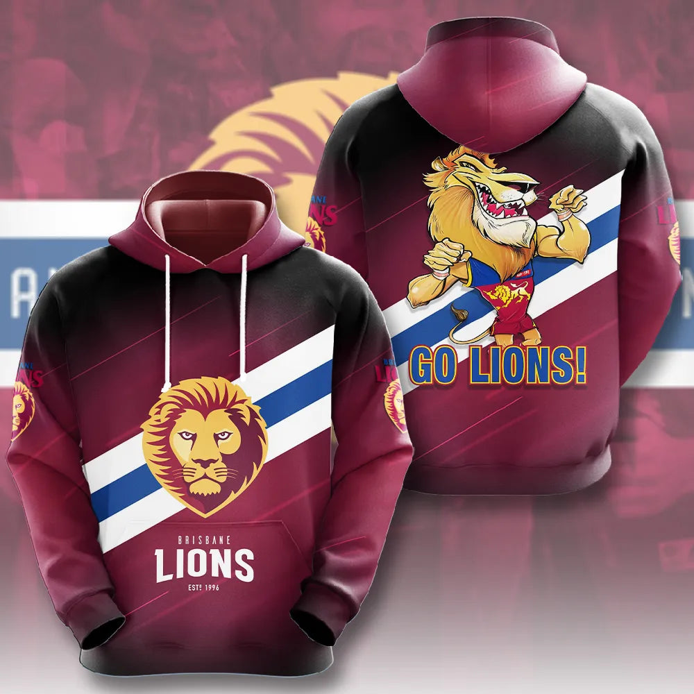 Brisbane Lions 3D Apparel – HOATT 6285