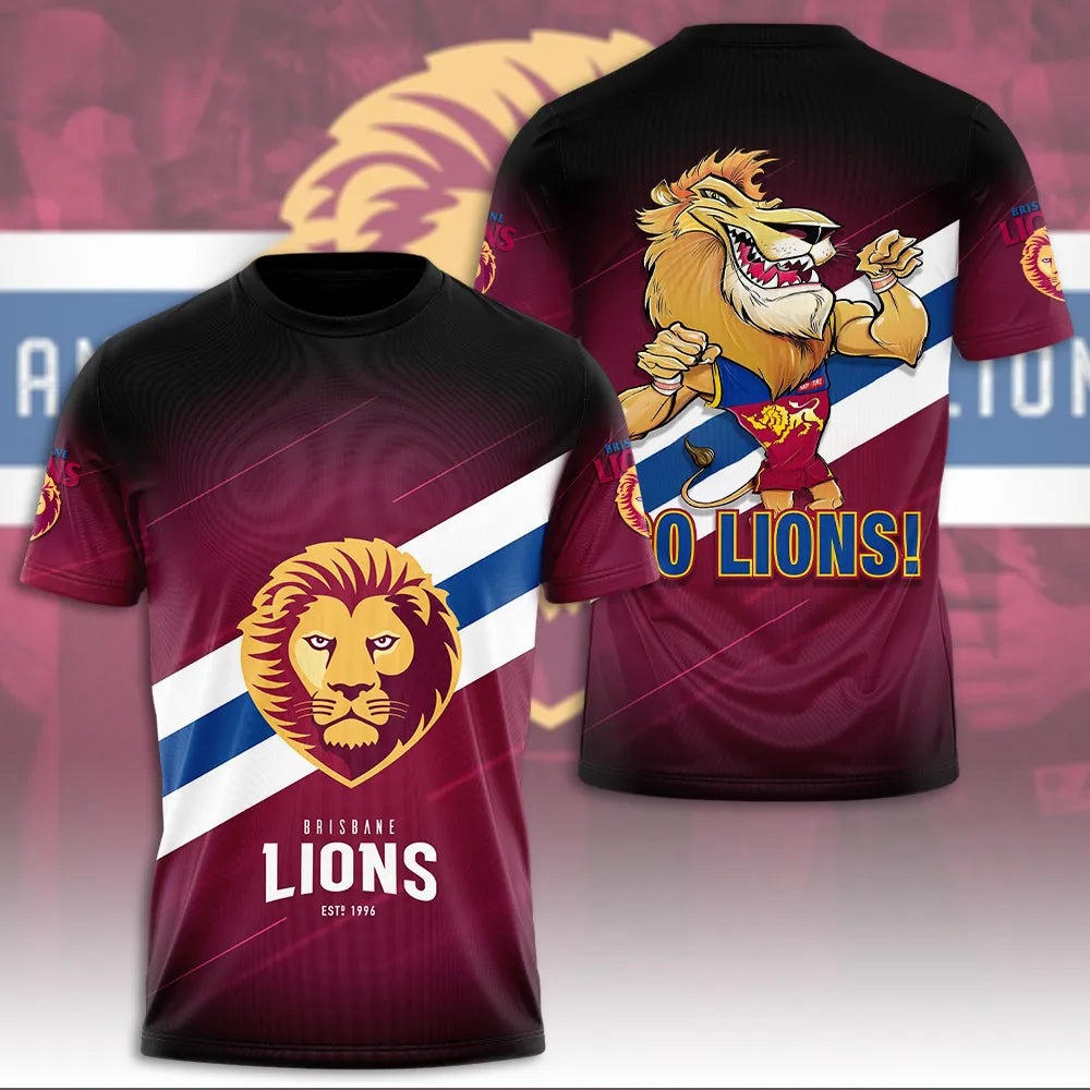 Brisbane Lions 3D Apparel – HOATT 6285