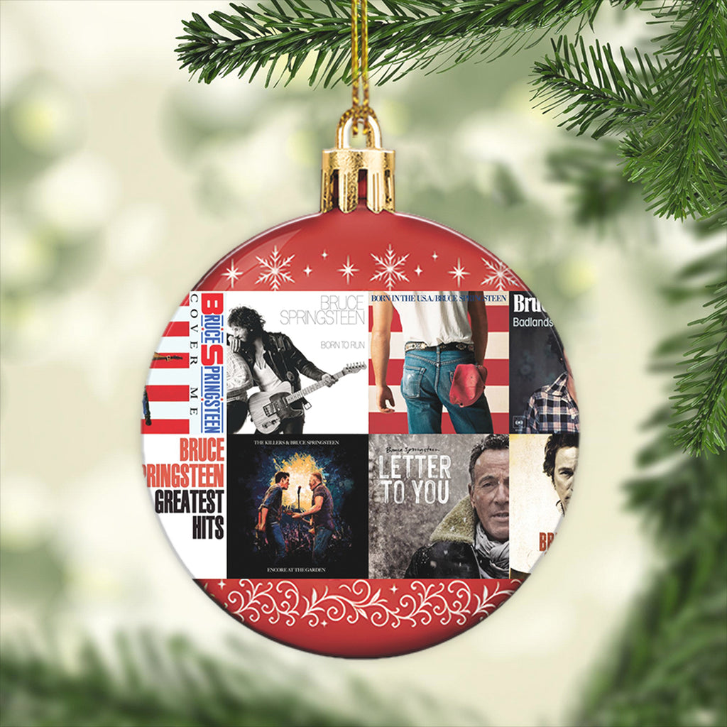 Bruce Springsteen Custom Shape 2-sided Acrylic Ornament – TANTN19047