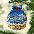 Buffalo Bills 2025 Custom Shape 2-sided Acrylic Ornament – MAITM13372