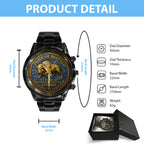 Buffalo Bills Black Stainless Steel Watch – TANTN15992