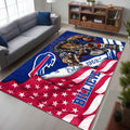 Buffalo Bills Rectangular Rug – HOATT13153