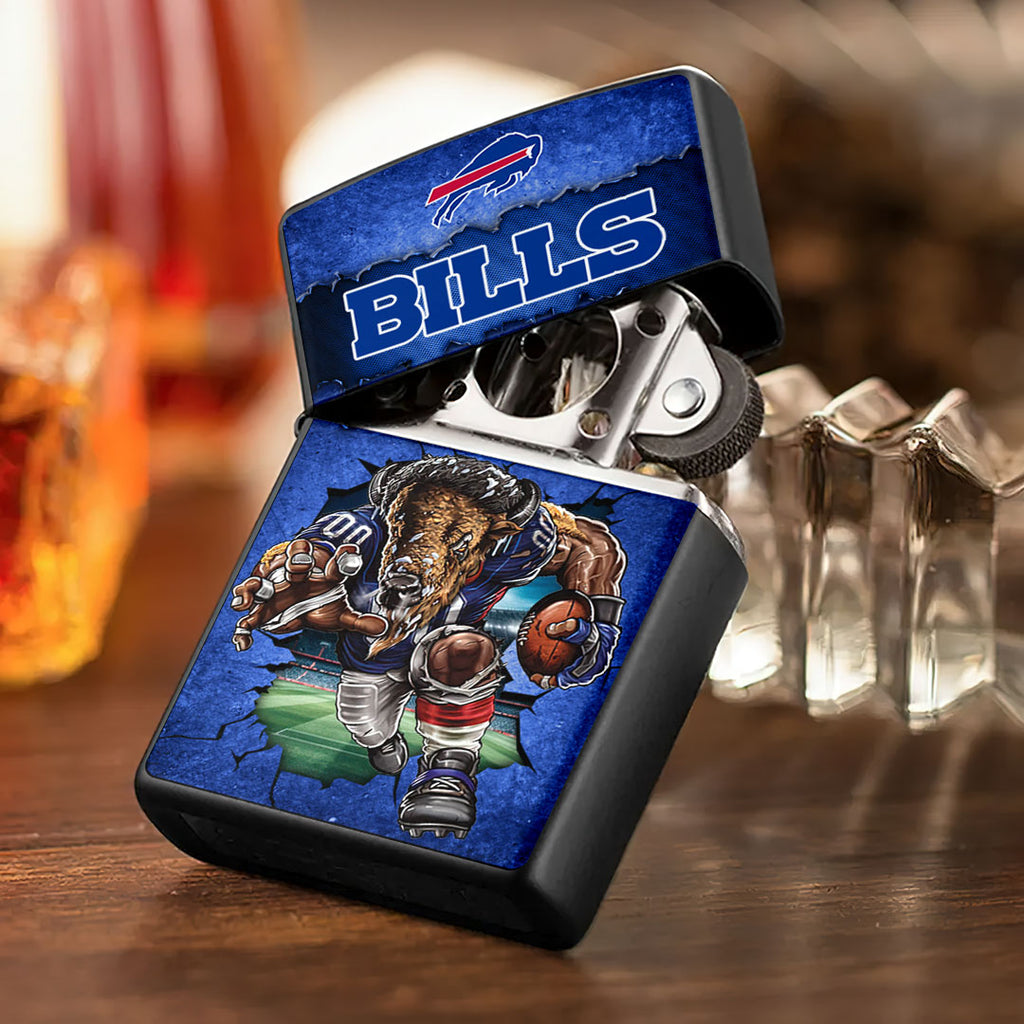 Buffalo Bills Zippo Lighter Case (No Insert) – HOATT13313