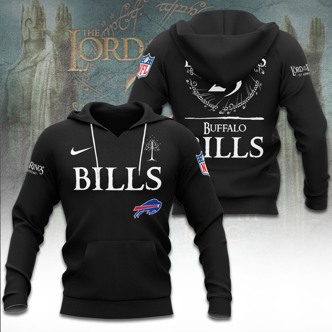 Buffalo Bills x The Lord of The Rings 25 Years 3D Apparel – TANTN19556