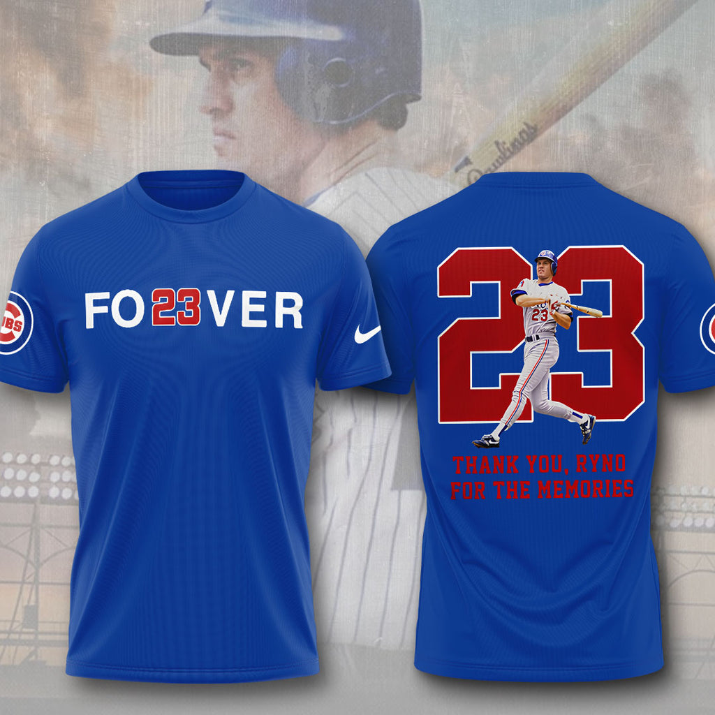 Chicago Cubs x Ryne Sandberg 3D Apparel – TMTHU 116
