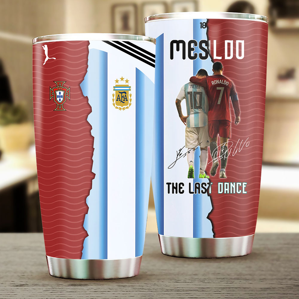 Cristiano Ronaldo x Lionel Messi The Last Dance World Cup 2026 Tumbler Cup – TANTN22976