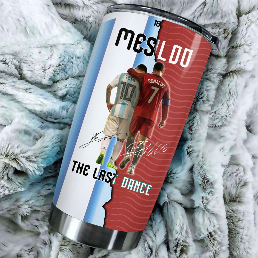 Cristiano Ronaldo x Lionel Messi The Last Dance World Cup 2026 Tumbler Cup – TANTN22976