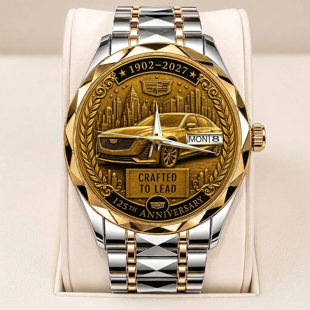 Cadillac 125th Anniversary Alloy Luxury Quartz Watch – TANTN24933