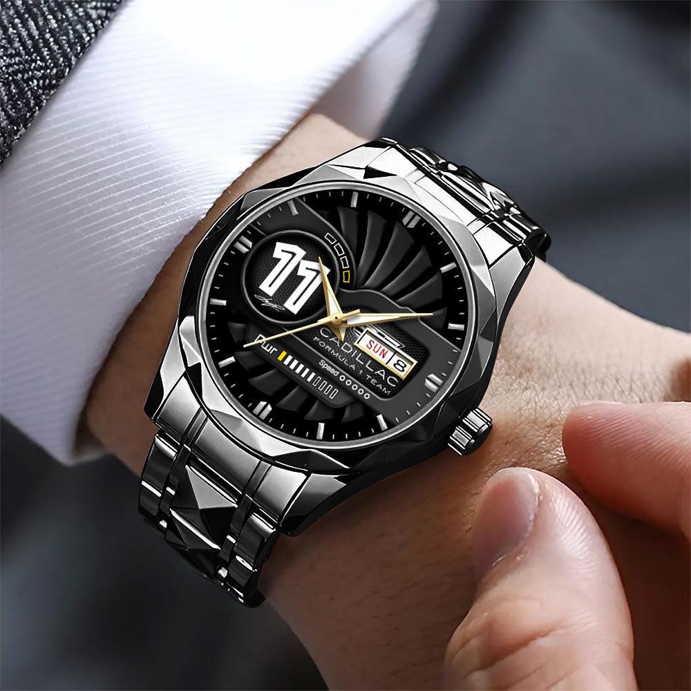Cadillac Formula 1 Team x Checo Perez Alloy Luxury Quartz Watch – TANTN20081