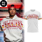 Calgary Flames 2026 Retro Logo Hoodie T-Shirt