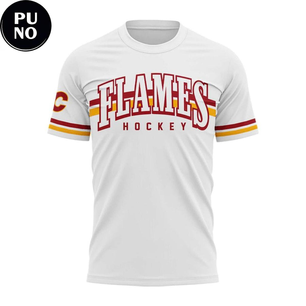 Calgary Flames 2026 Retro Logo Hoodie T-Shirt
