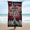 Carolina Hurricanes 2026 Stanley Cup Champions Rectangle Beach Towel – TMTHU6825