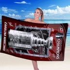 Carolina Hurricanes 2026 Stanley Cup Champions Rectangle Beach Towel – HOATT18807