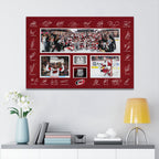 Carolina Hurricanes 2026 Stanley Cup Champions Rectangle Canvas With Inner Frame – HOATT18789