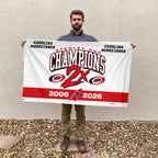Carolina Hurricanes 2026 Stanley Cup Champions 3D Double-side House Flag – HOATT18781