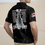 Carolina Hurricanes 2026 Stanley Cup Champions Zip Polo Shirt – HOATT19239