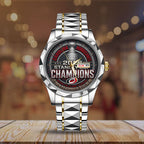 Carolina Hurricanes 2026 Stanley Cup Champions Alloy Luxury Quartz Watch – TMTHU6807
